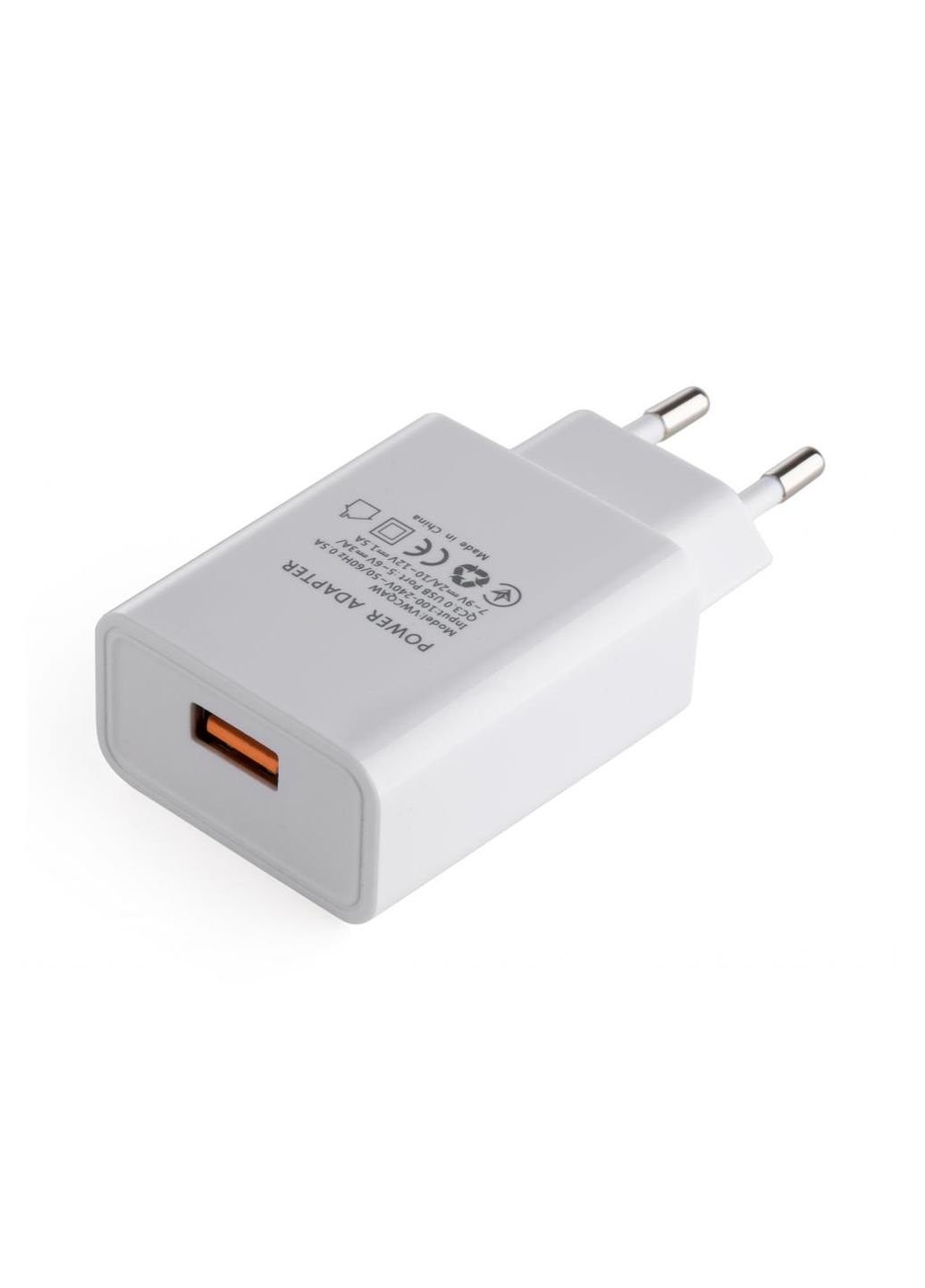 Зарядное устройство (VWCQAW) Vinga qc3.0 quick wall charger 1xusb 18w max (253507159)