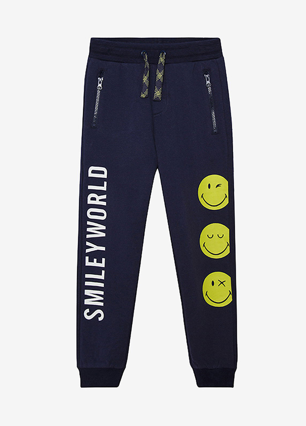 Темно-синие кэжуал, спортивные демисезонные джоггеры брюки Cool Club