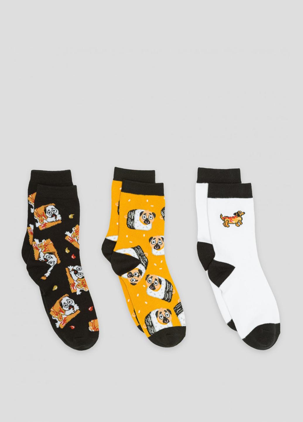 Комбіновані шкарпетки (3 пари) Reporter Young малюнки (328649999)