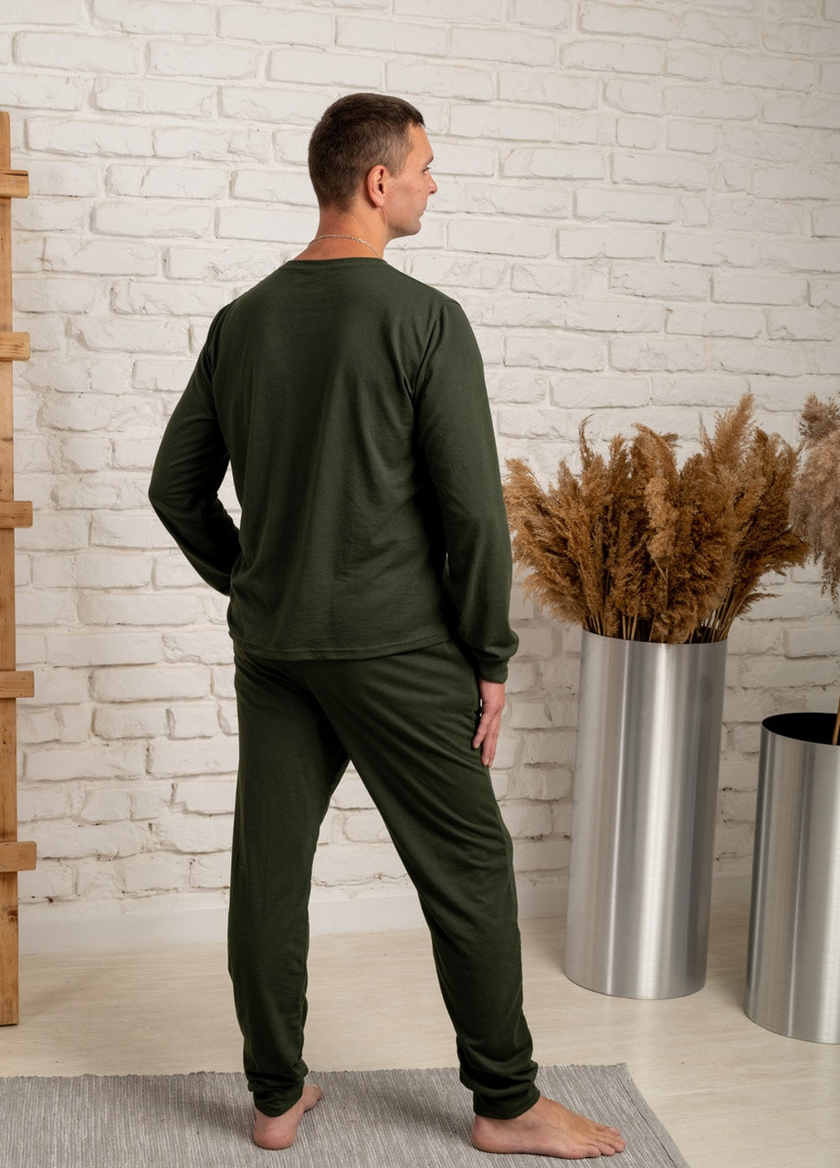 Зручна чоловіча піжама з довгим рукавом V.O.G. (254884304)