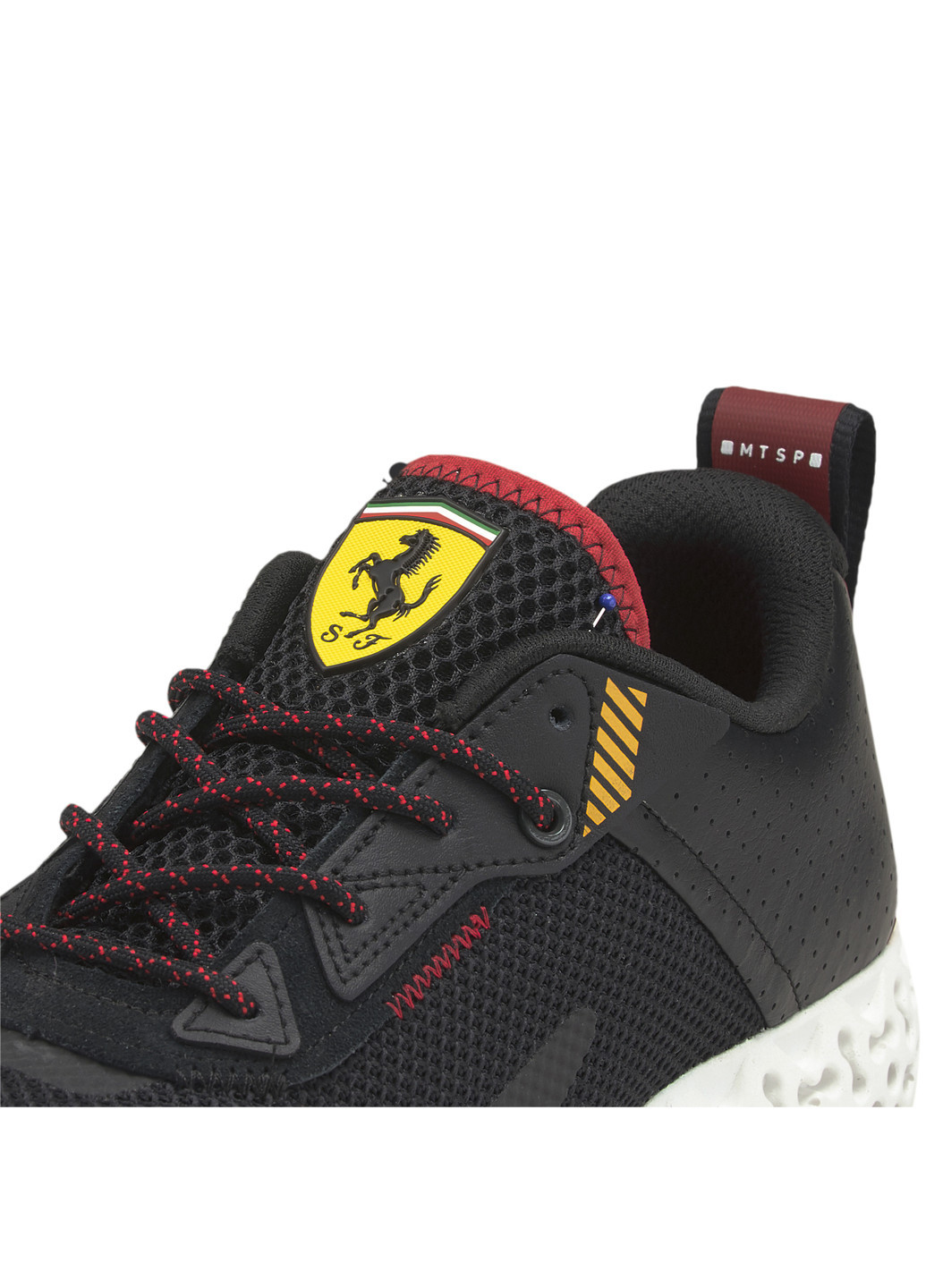 Черные всесезонные кроссовки scuderia ferrari rct xetic forza men's motorsport shoes Puma