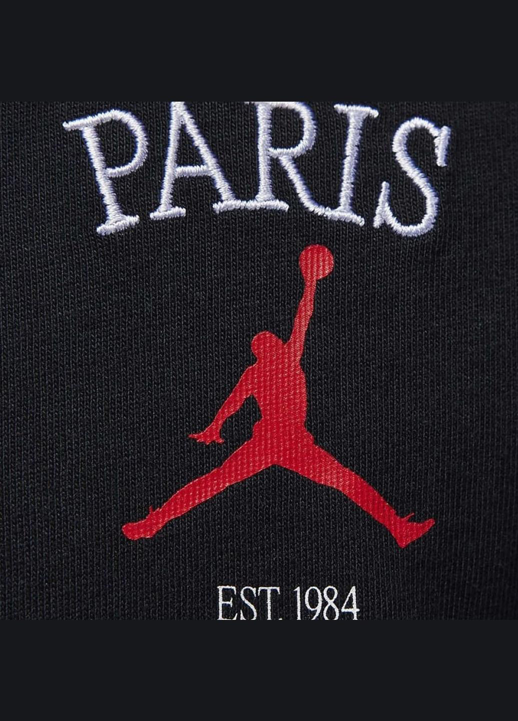 Чорна футболка hf1440-010 Jordan Paris
