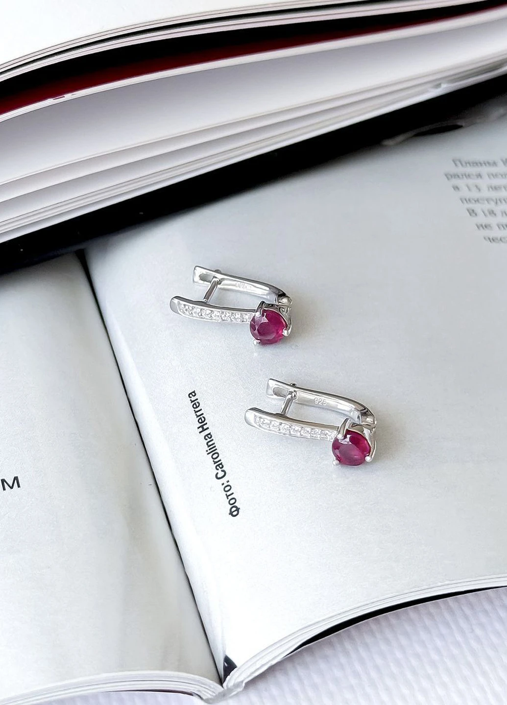 Сережки Silver Flame (301047972)