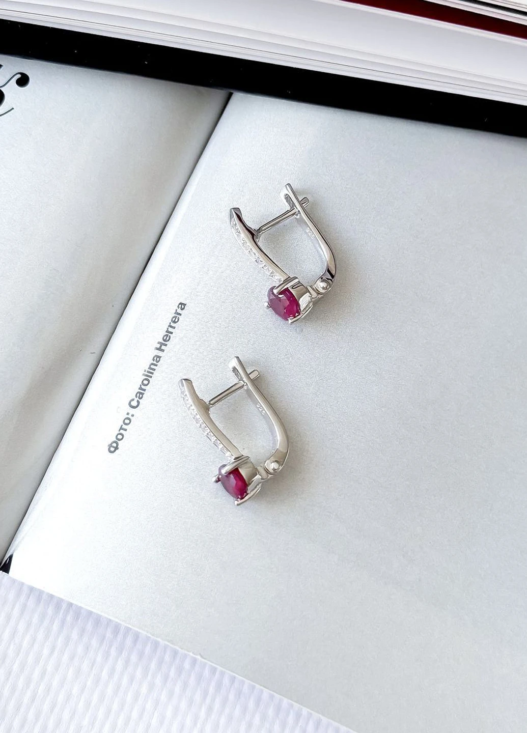 Сережки Silver Flame (301047972)