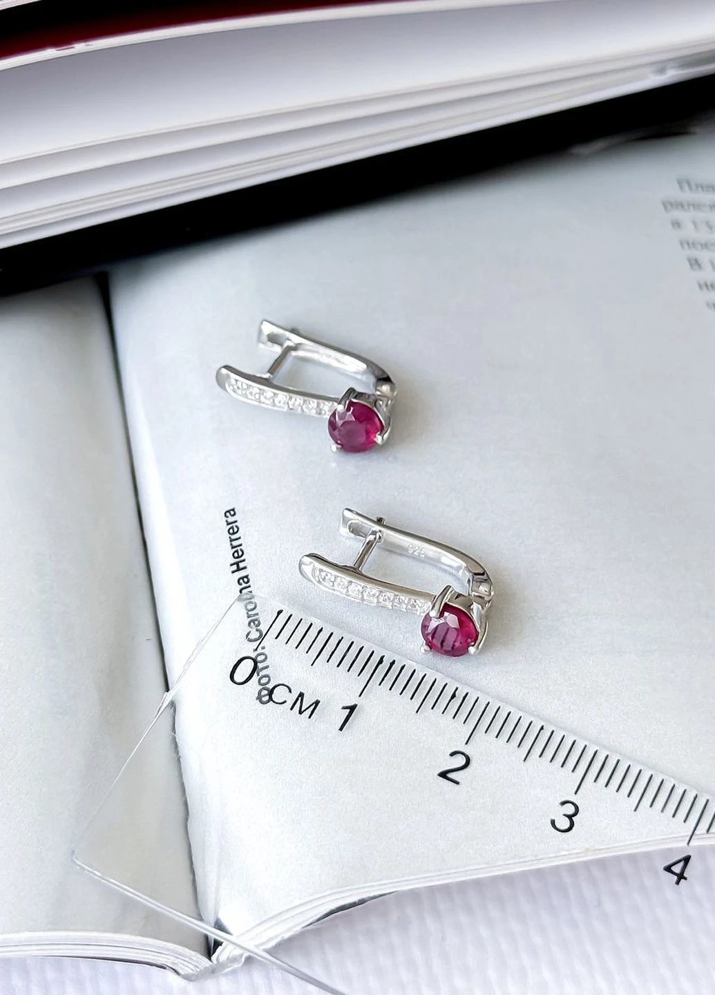 Сережки Silver Flame (301047972)