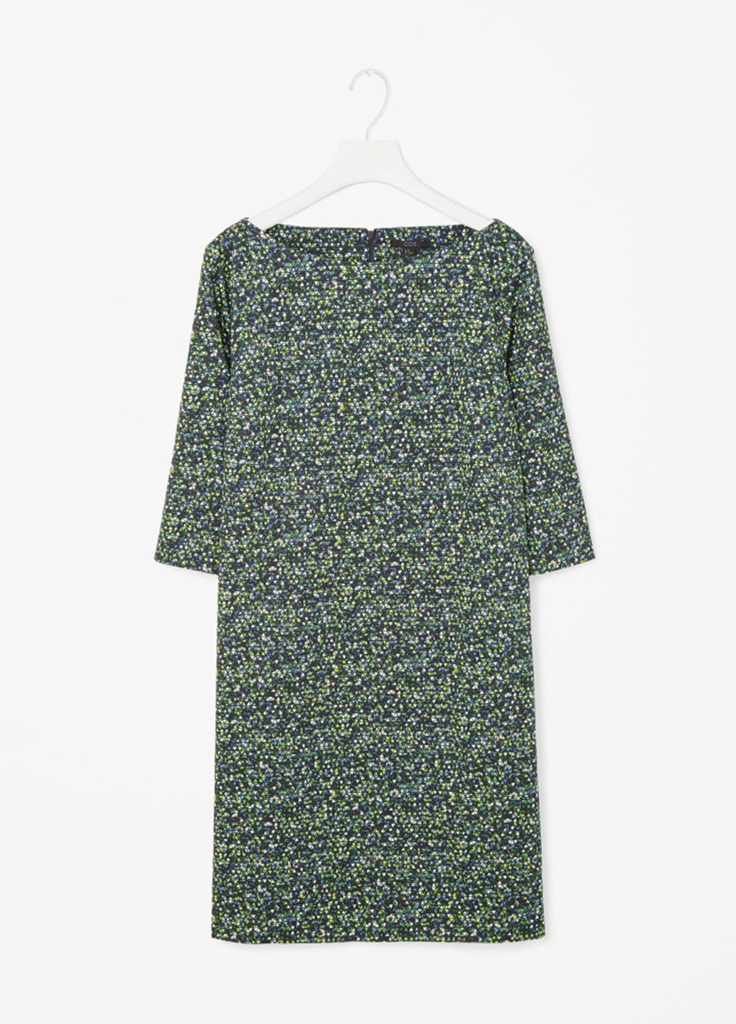 Зеленое кэжуал платье Cos меланжевое