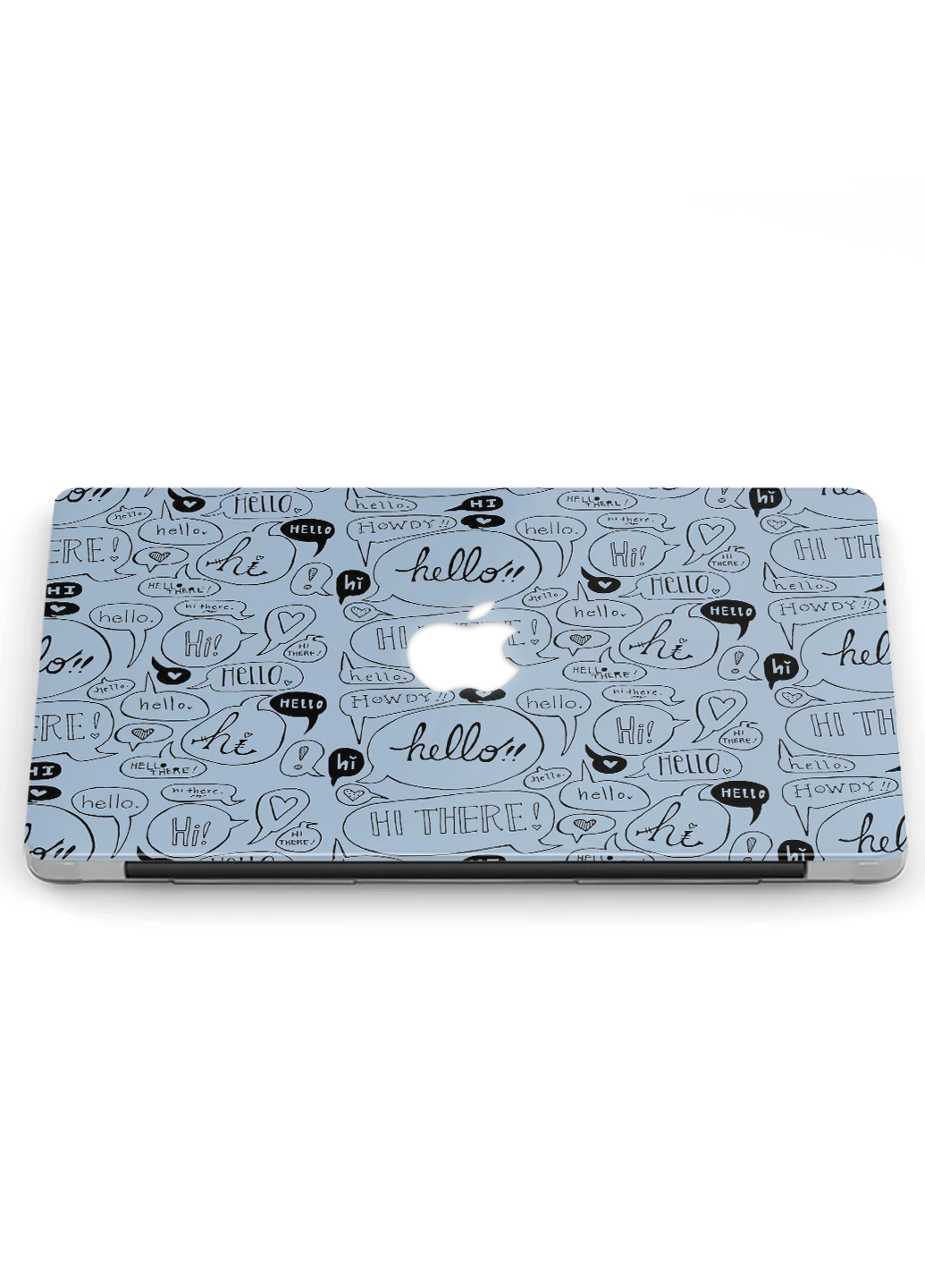 Чехол пластиковый для Apple MacBook 12 A1534 / A1931 Привет (Hello) (3365-1663) MobiPrint (218506020)