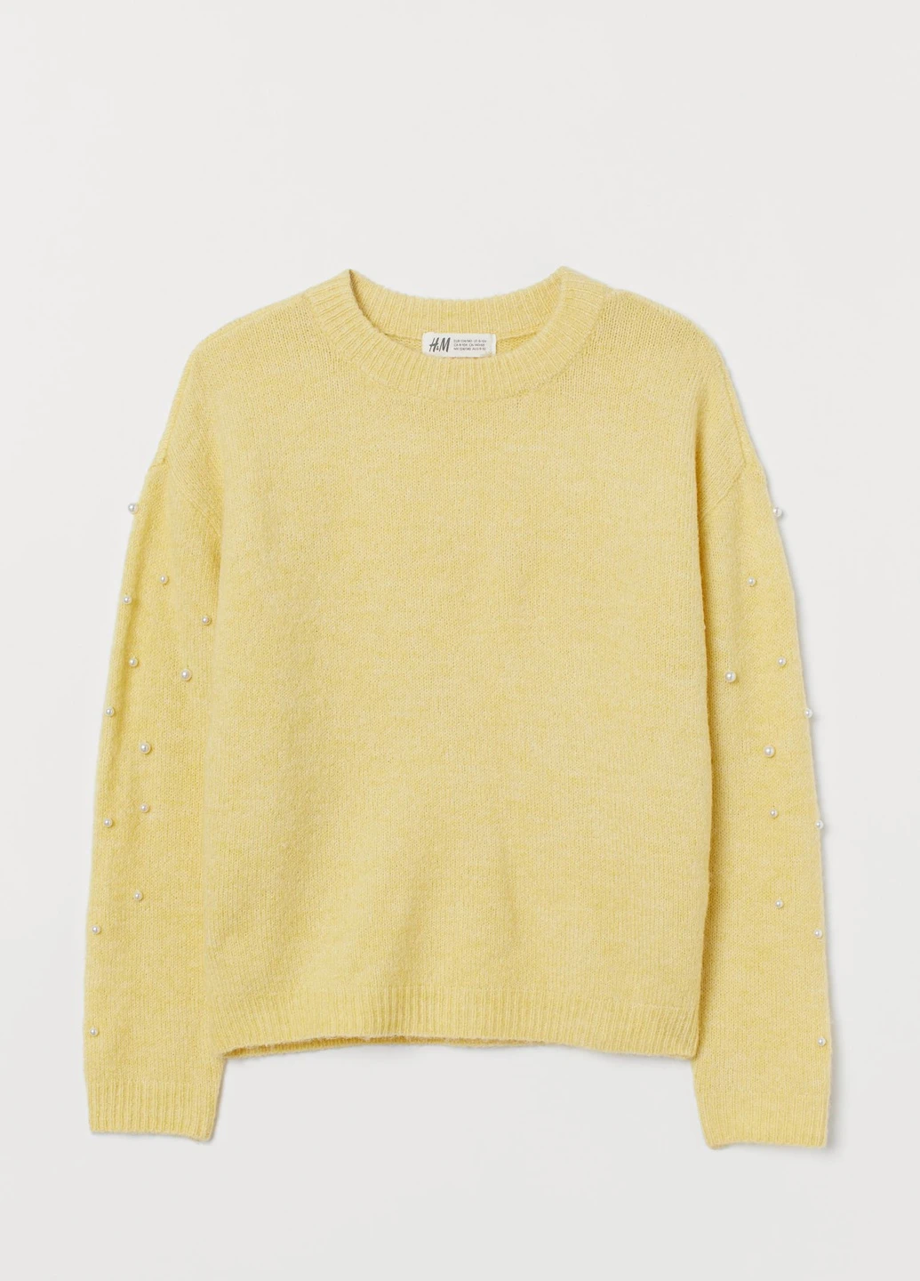 Желтый демисезонный джемпер H&M