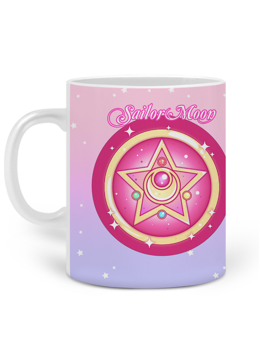 Кружка Сейлор Мун (Sailor Moon) 330 мл Чашка Керамическая (20259-2918) MobiPrint (224806135)