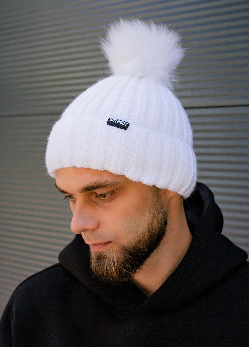 Зимова Шапка General Logo Without (254399961)