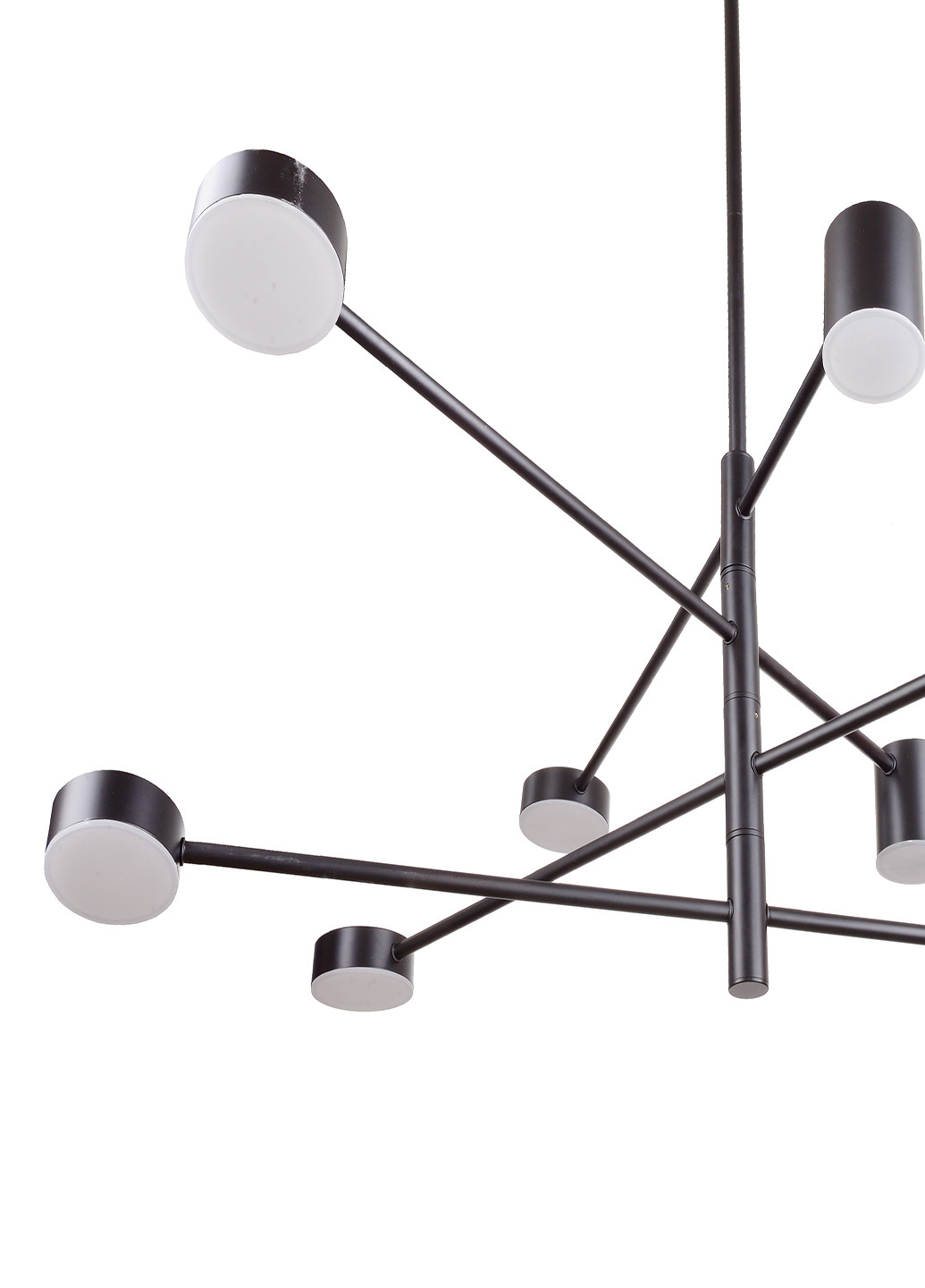 Світильник стельовий підвісний BR-01 631S/8 LED 56W WW+NW+CW BK Brille (251904435)