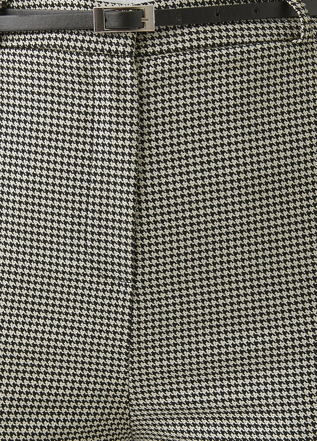 Черно-белые кэжуал демисезонные зауженные брюки KOTON