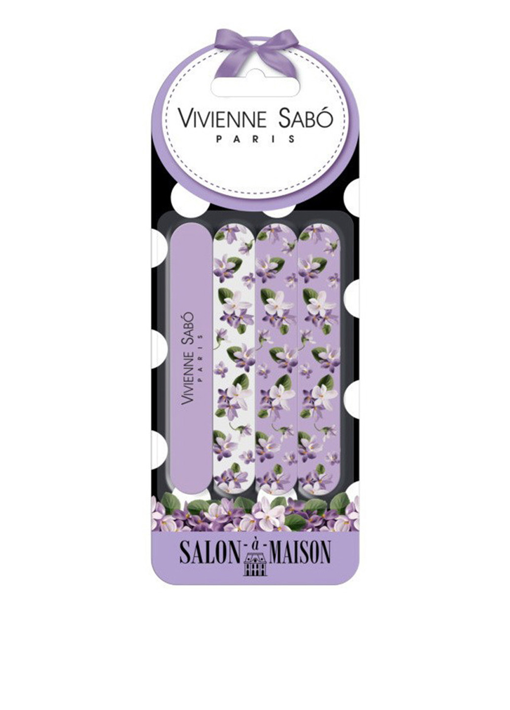 Міні-пилка для нігтів (4 шт.) Vivienne Sabo (83169475)