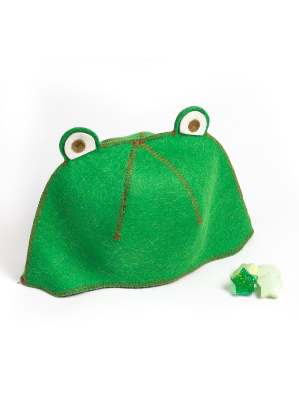 Шапка для сауни "Лягушка" Luxyart (252261856)