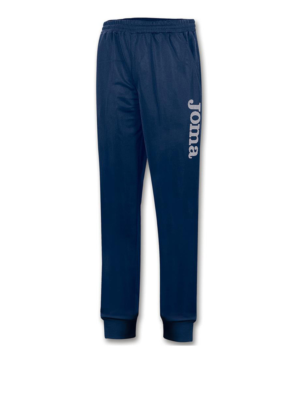 Темно-синие спортивные демисезонные джоггеры брюки Joma