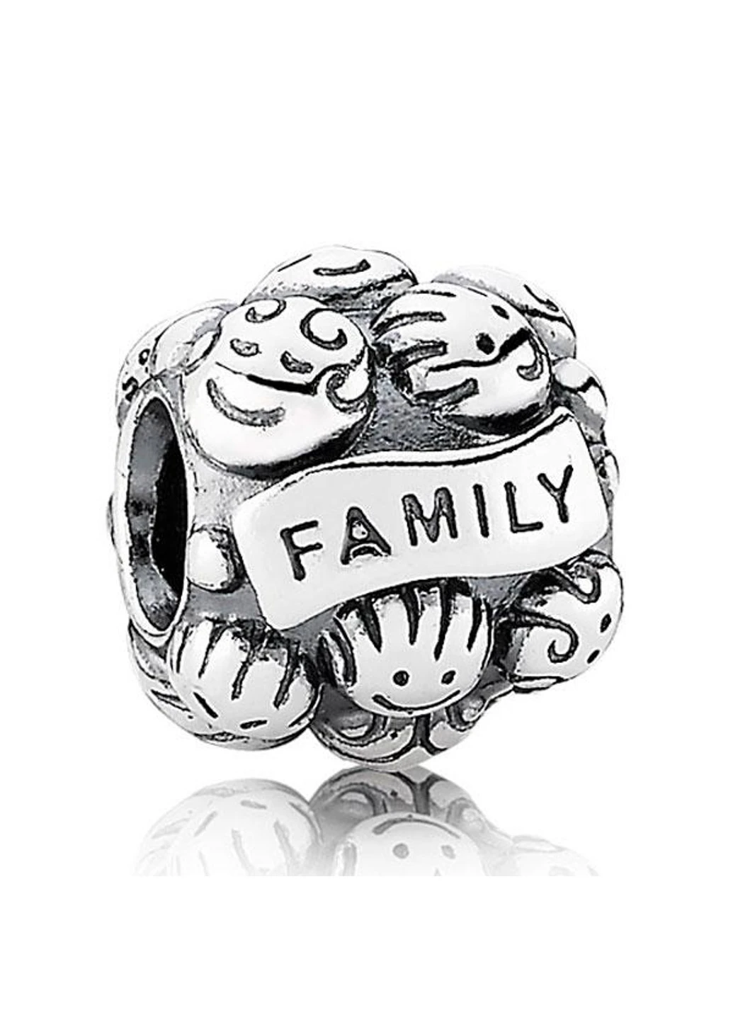 Серебряный шарм для браслетов Пандора "Семья" 791039 No Brand (252433002)
