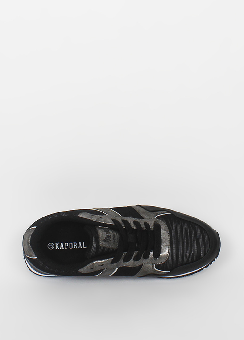 Черные демисезонные кроссовки Kaporal