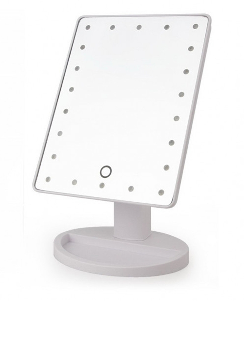Зеркало для макияжа с LED подсветкой, 21,5х16,5 см HMD (212611523)