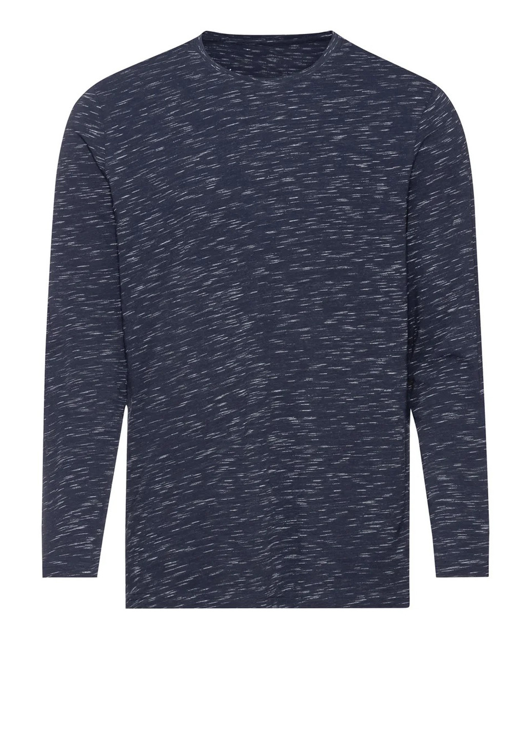 Индиго демисезонный кэжуал лонгслив Livergy меланж