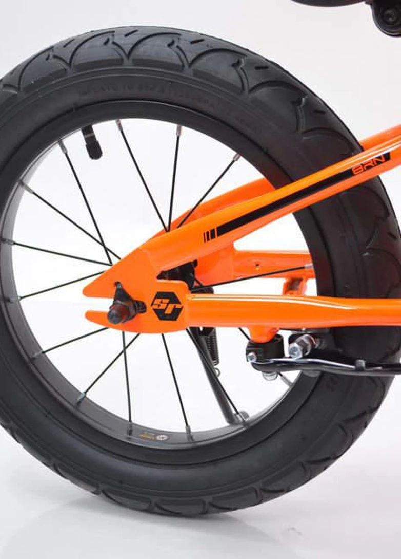 Детский легкий Беговел 12"(BRN)B-2 Air wheels Оранжевый Hammer (252088627)