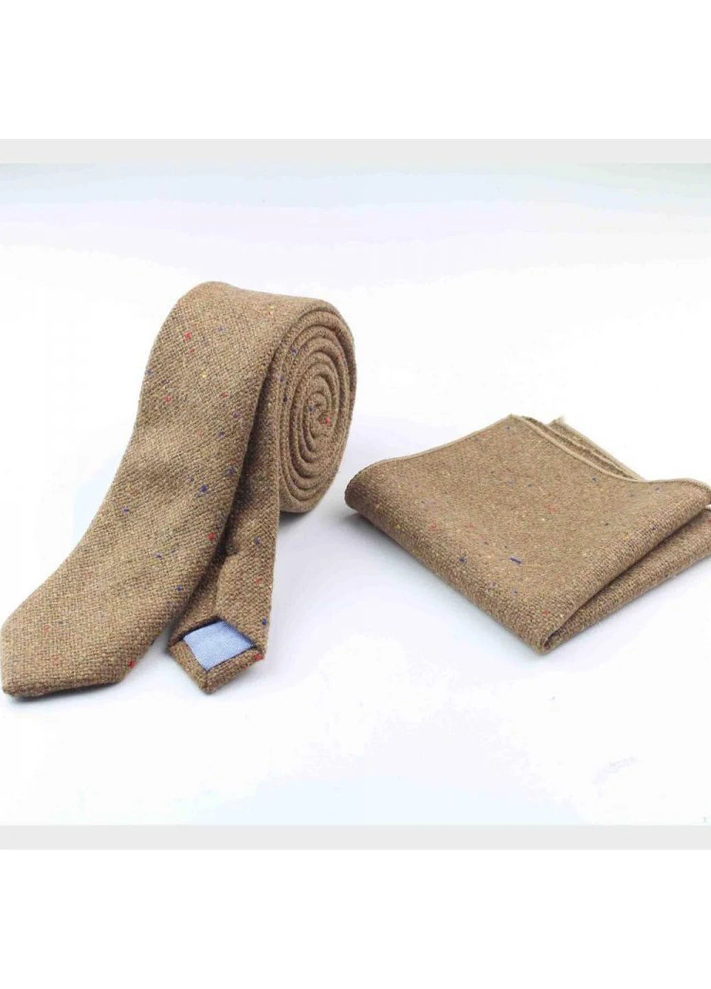 Чоловічий набір (краватка і хустку) 6х146 см Handmade (191127872)