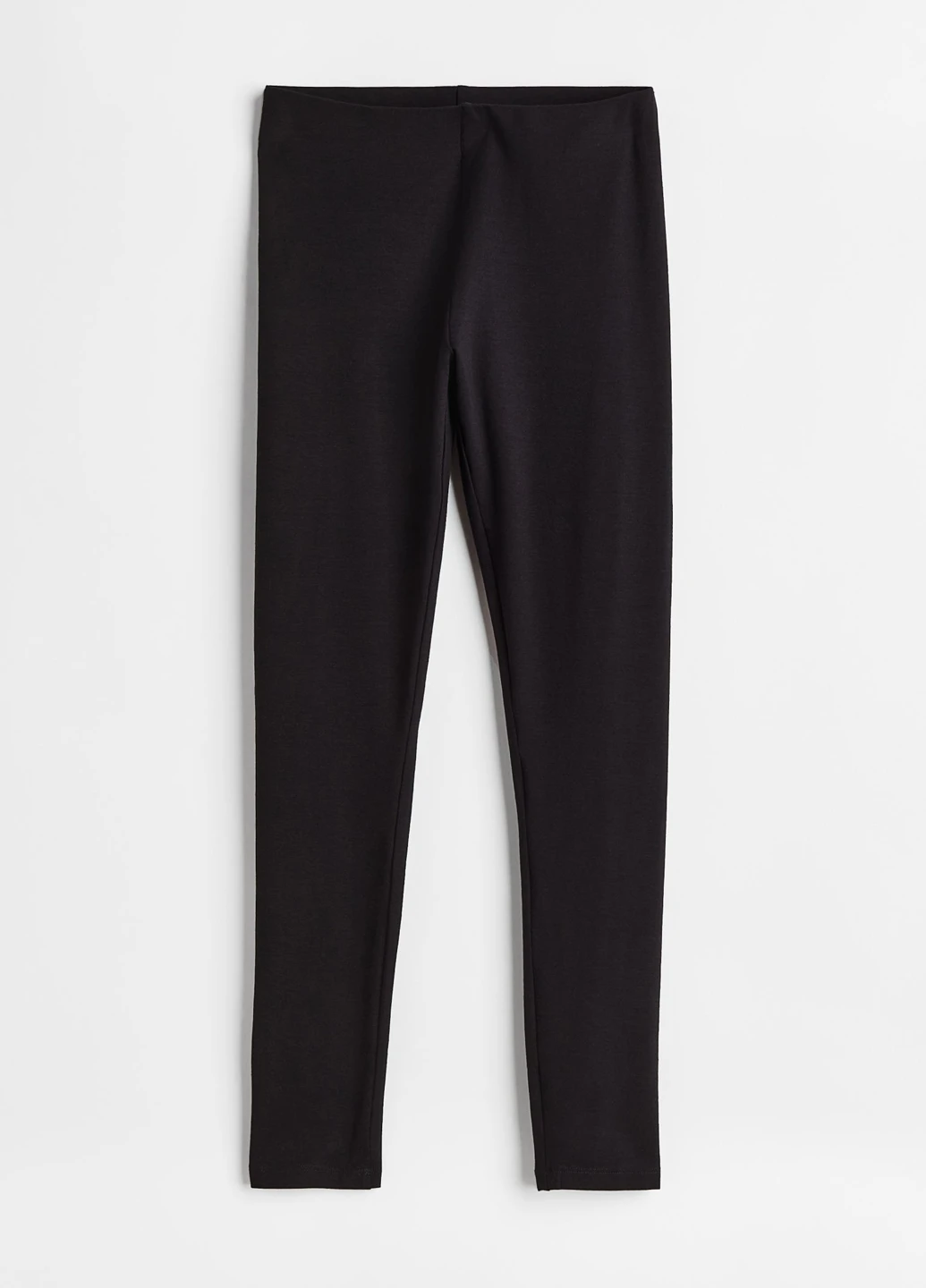 Черные демисезонные леггинсы H&M