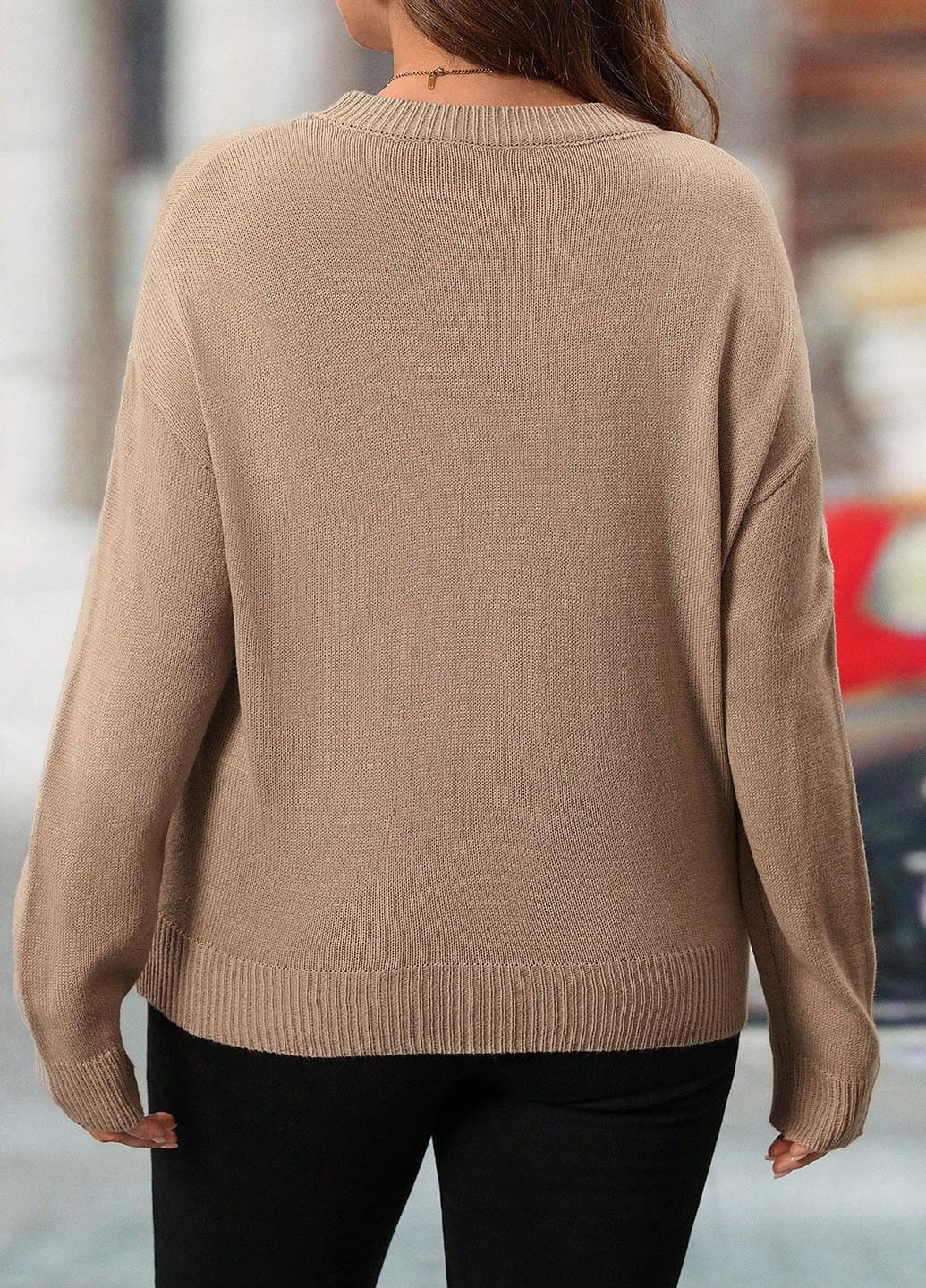 Пісочний демісезонний джемпер джемпер SHEIN