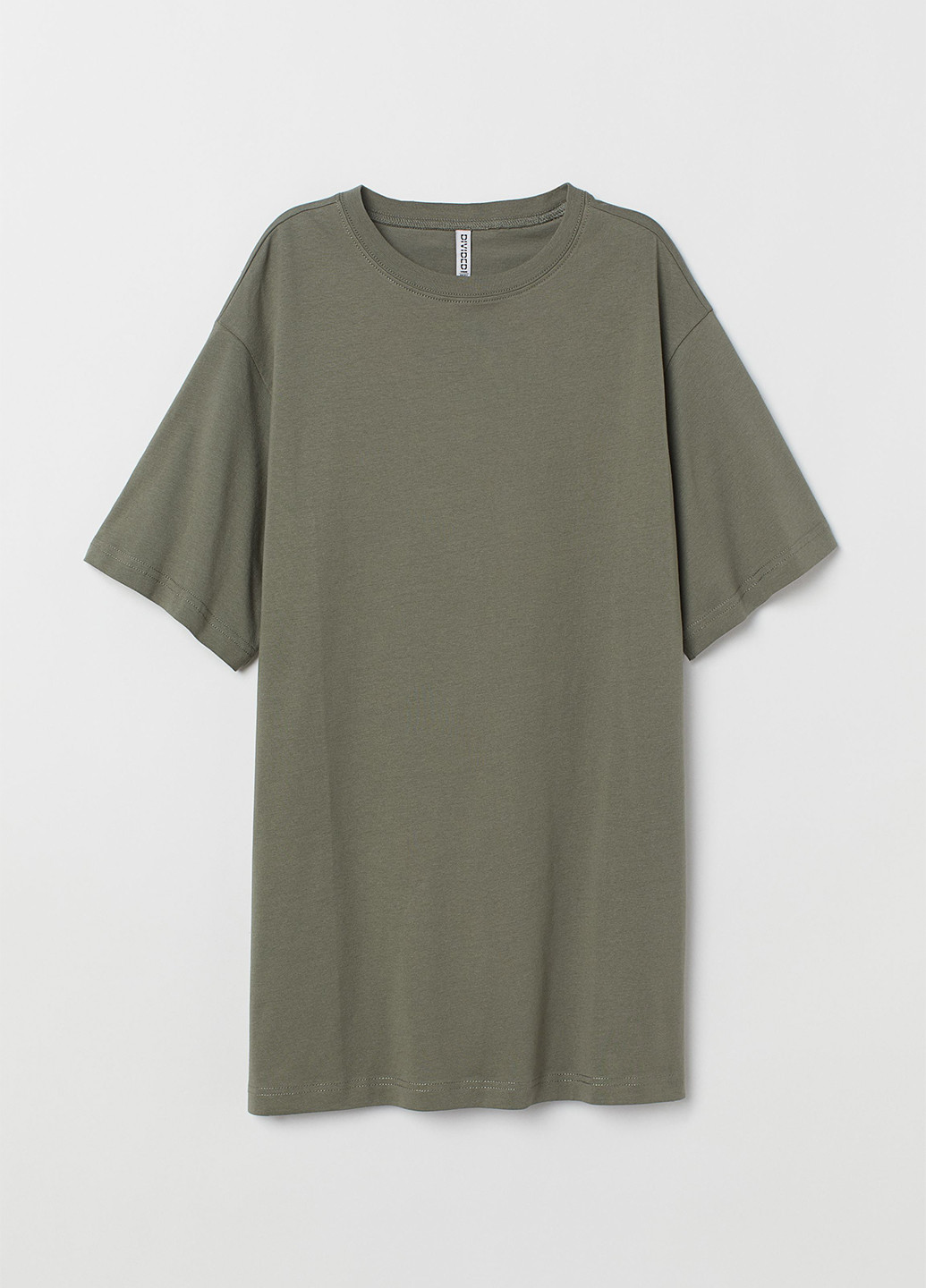 Хаки (оливковая) всесезон футболка H&M