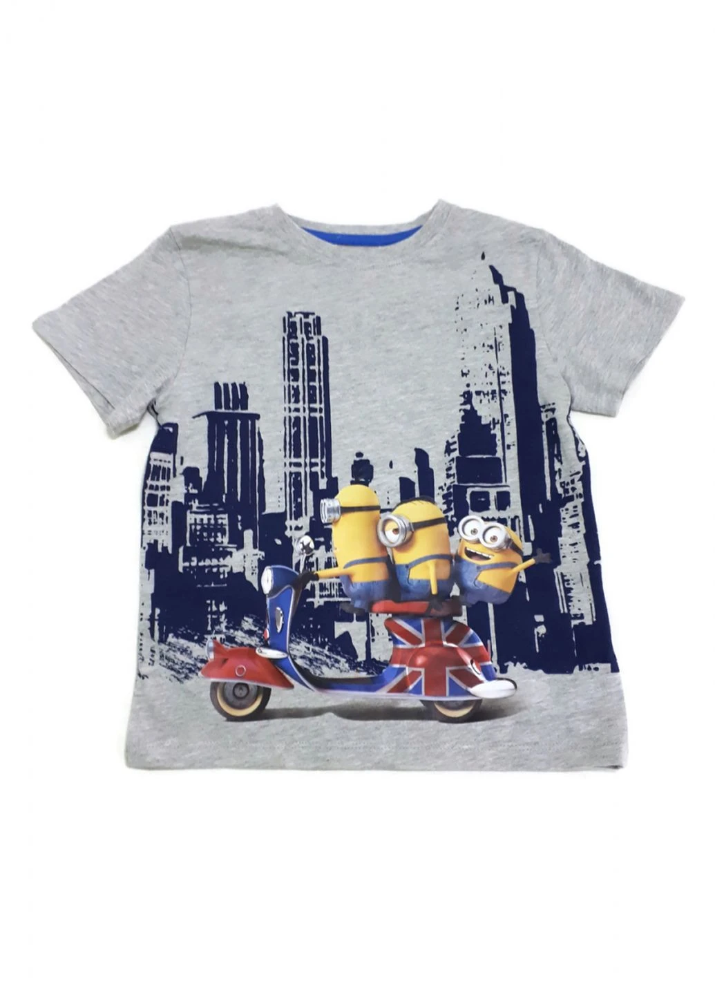 Серая демисезонная футблолка H&M