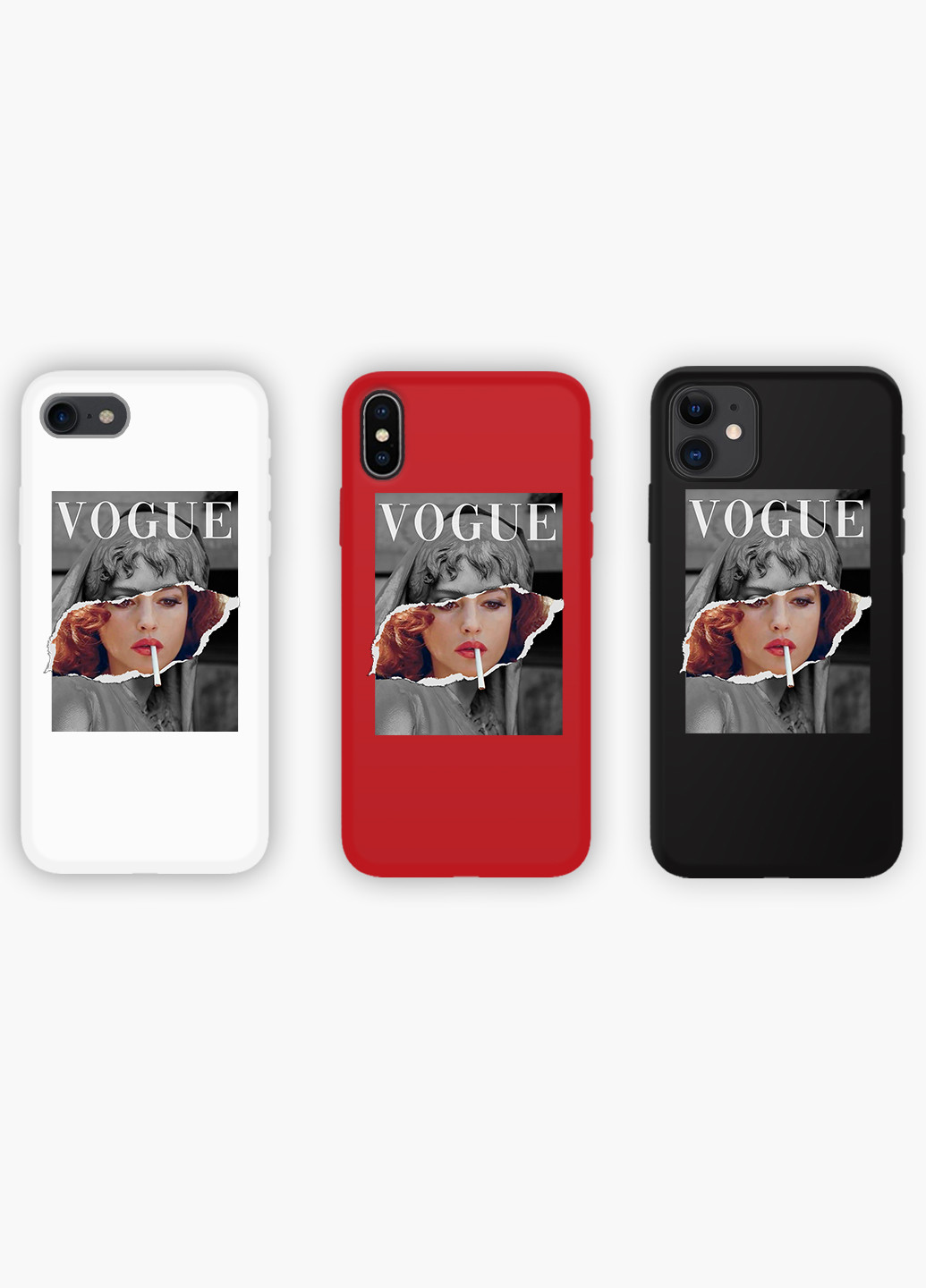 Чехол силиконовый Apple Iphone X Моника Беллуччи Ренессанс (Monica Bellucci Renaissance) (6129-1588) MobiPrint (219534573)