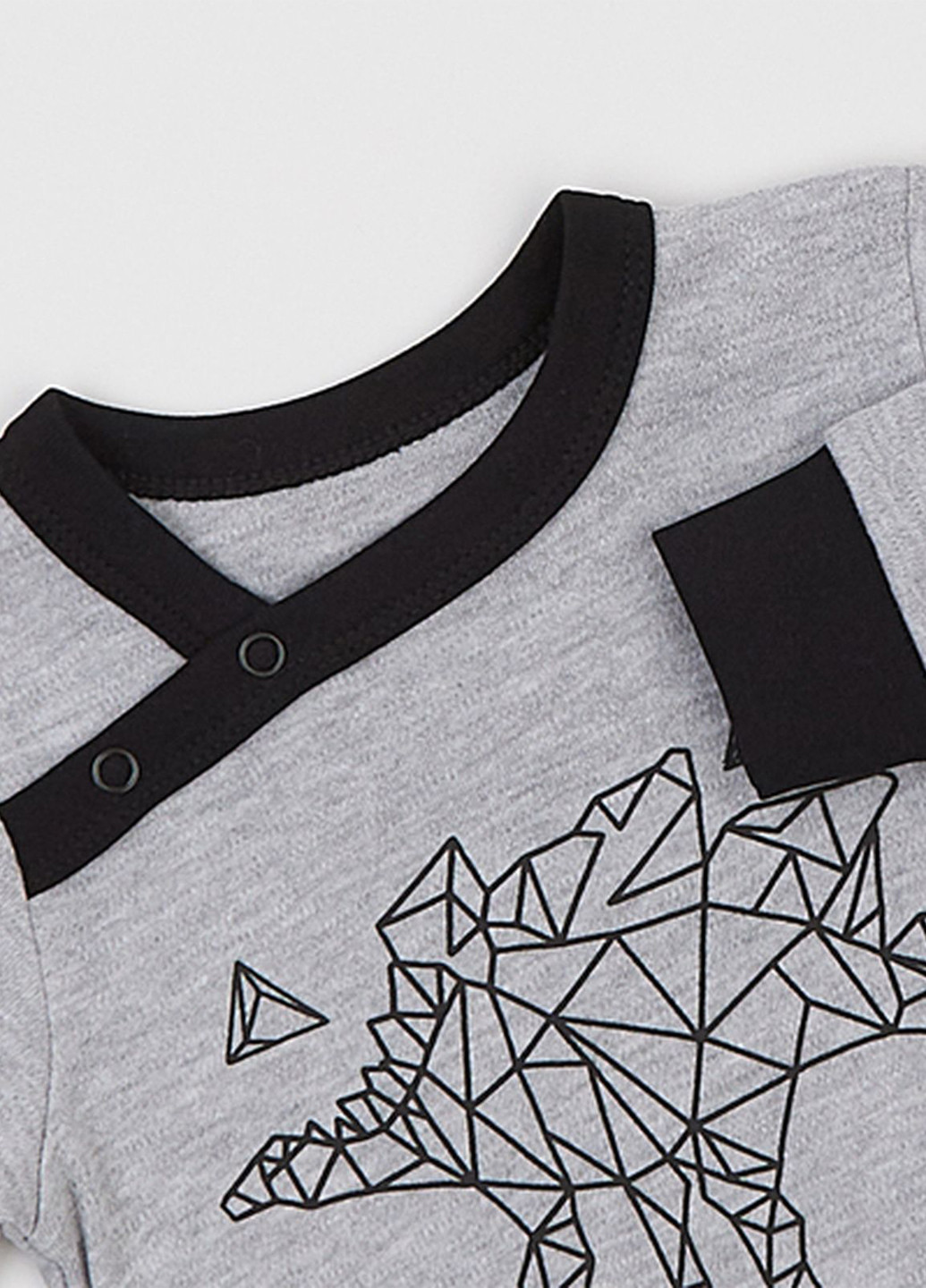 Сірий демісезонний костюм (світшот, штани) брючний Ляля