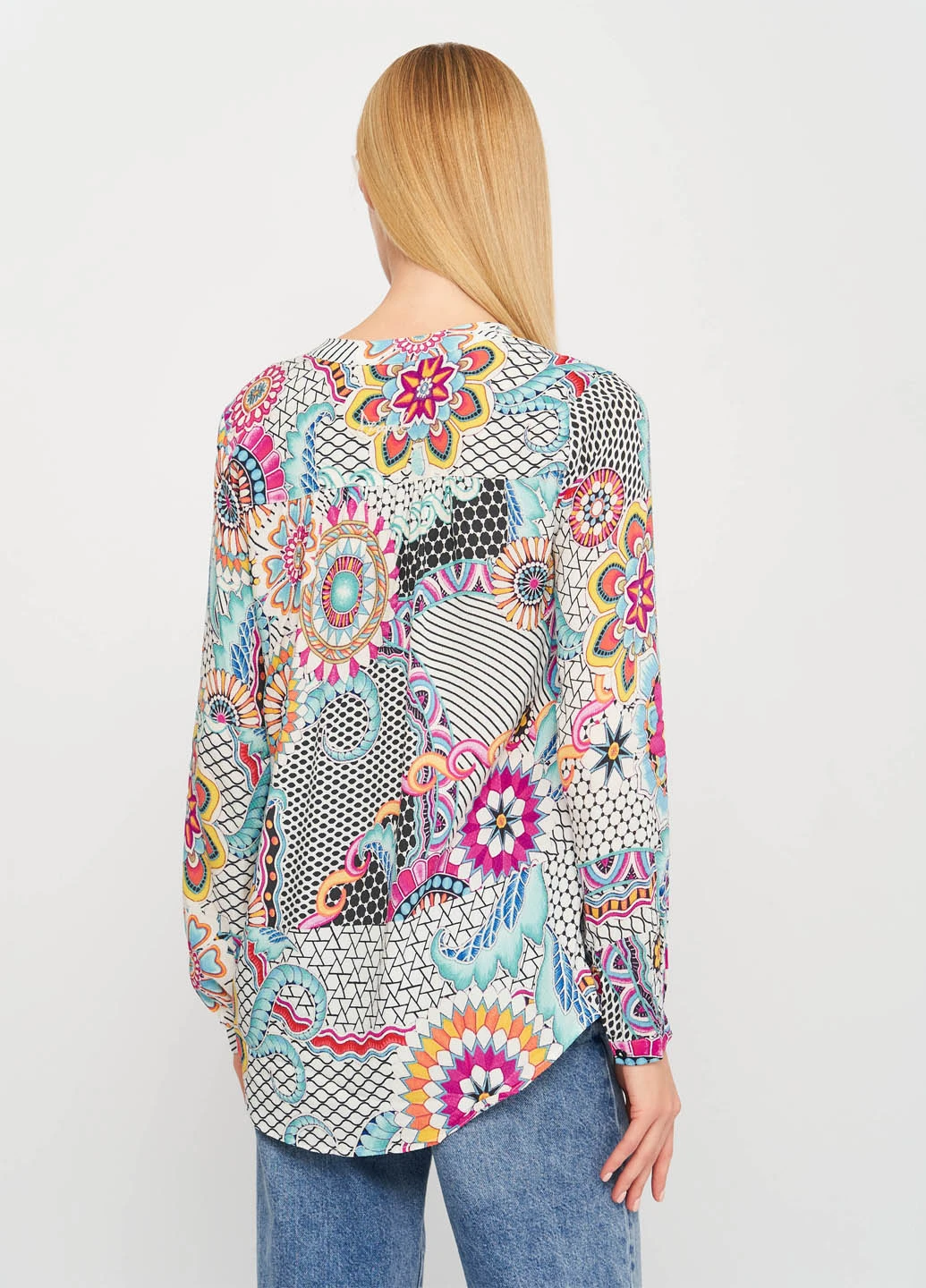 Комбінована блуза Desigual