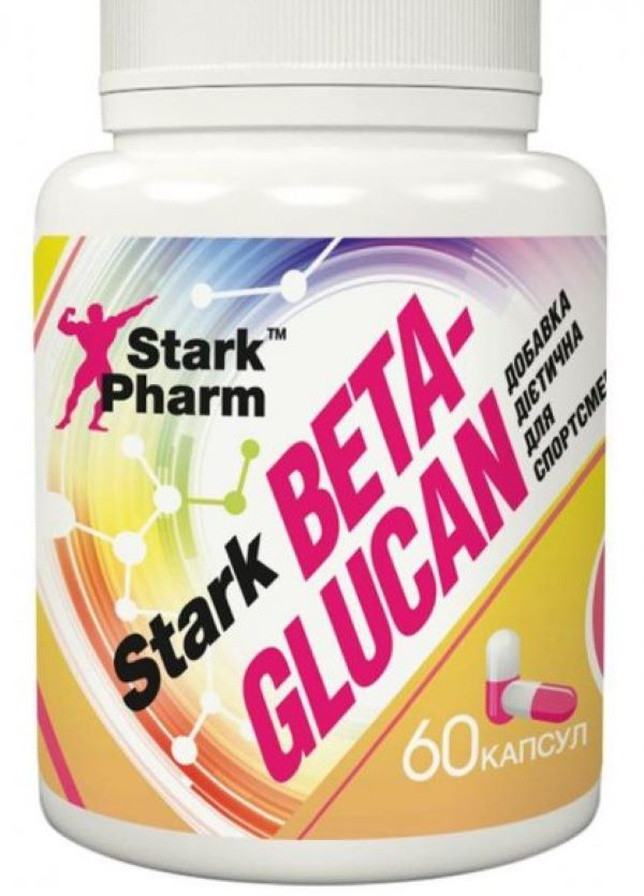 Натуральна добавка Beta-Glucan 250 mg 60 caps Stark Pharm (254696615)