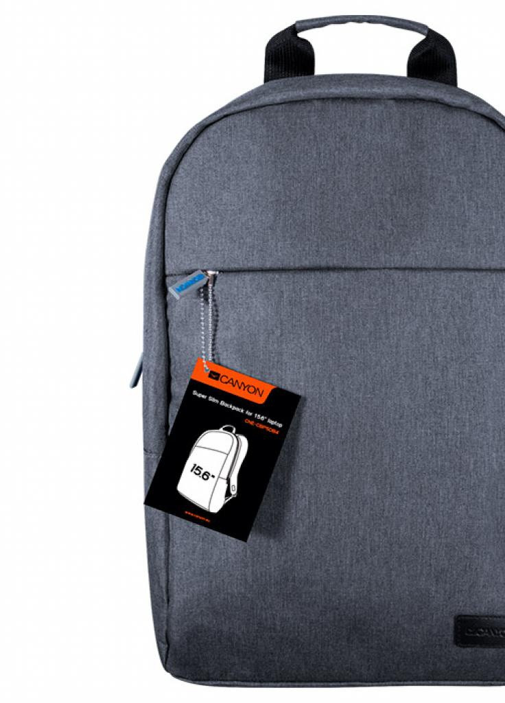 Рюкзак для ноутбука 15.6" BP-4 Backpack, Dark BlueGrey (CNE-CBP5DB4) Canyon (207244198)