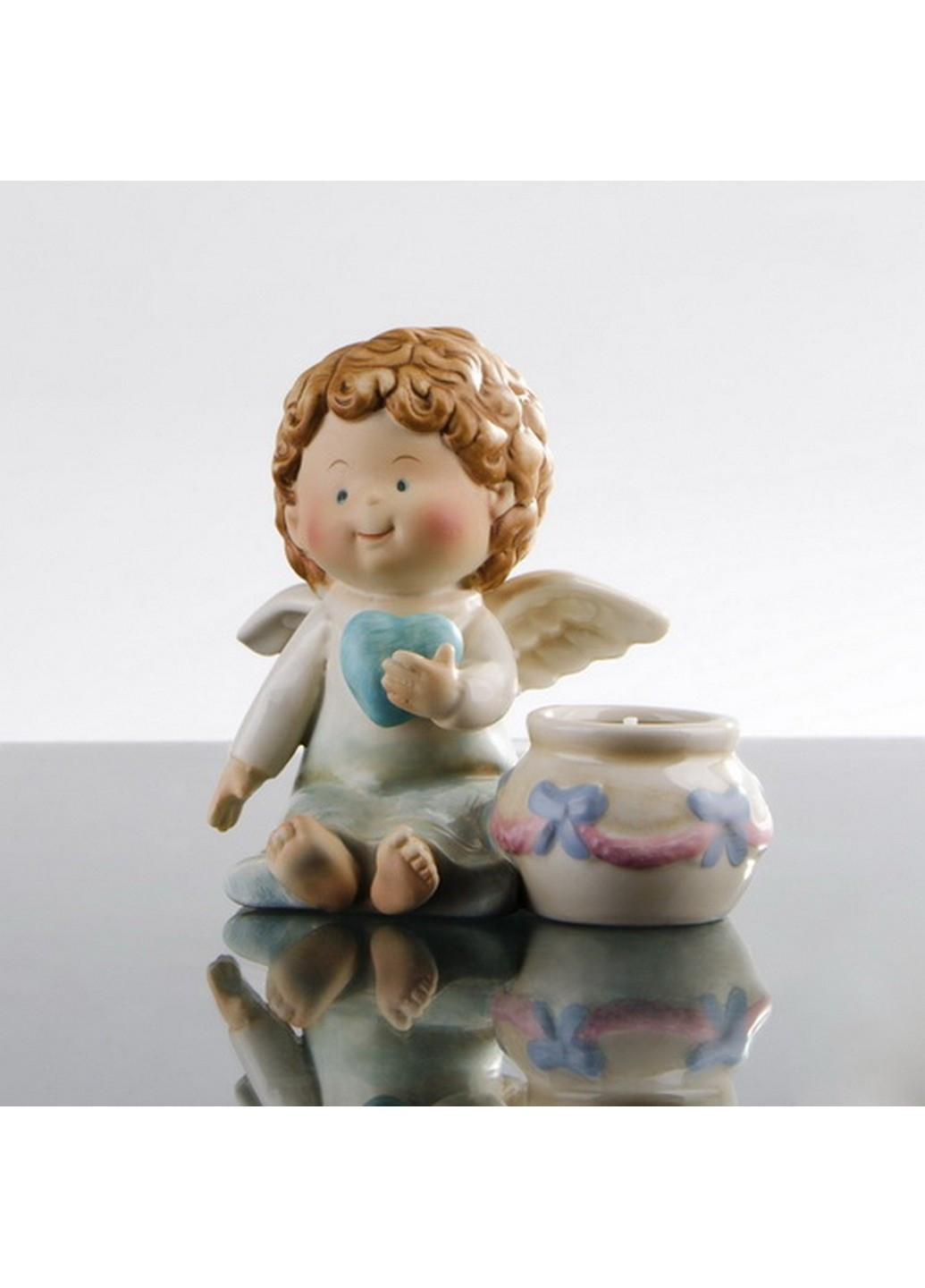 QF71 Фигурка "Ангел-мальчик" 10см Brille (188979269)