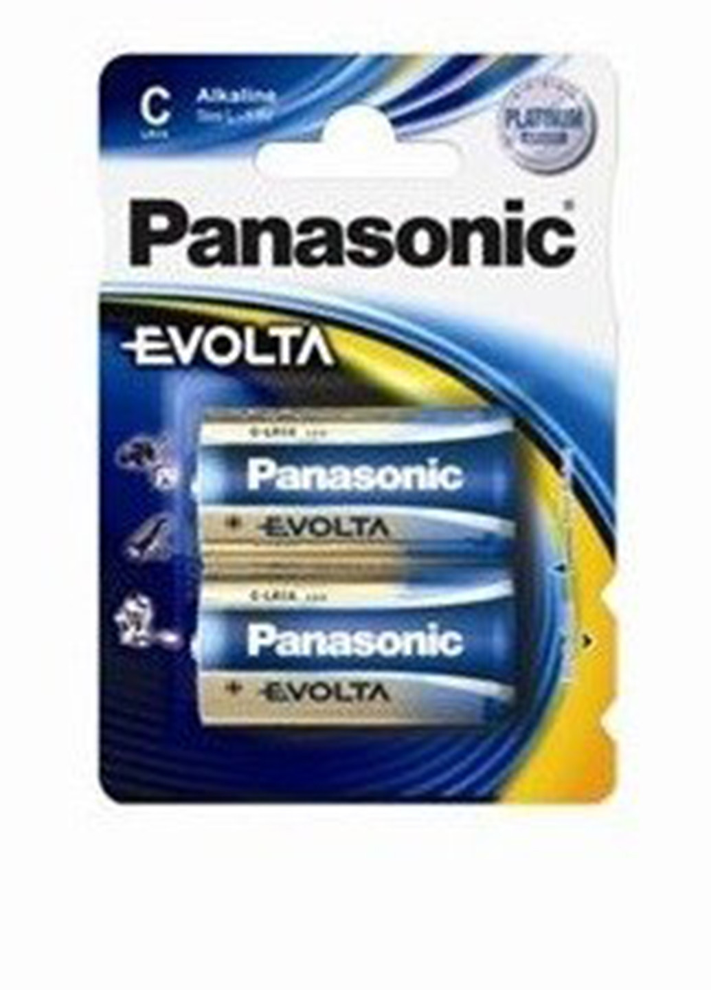 Батарейка Panasonic evolta c bli 2 alkaline (lr14ege/2bp) (138004394)