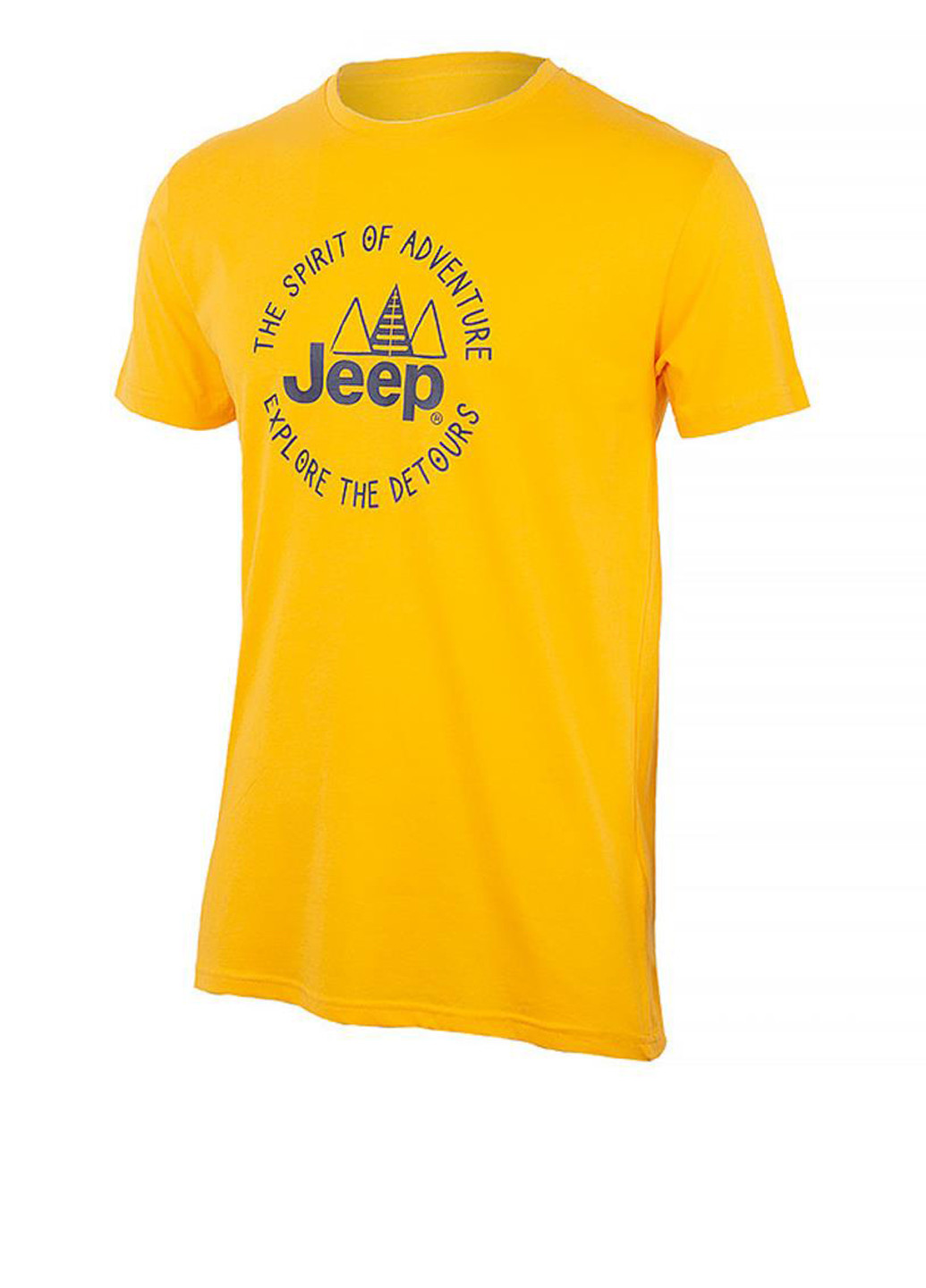 Желтая футболка t-shirt spirit of adventure o102587-y249 Jeep T-SHIRT The spirit of Adventure