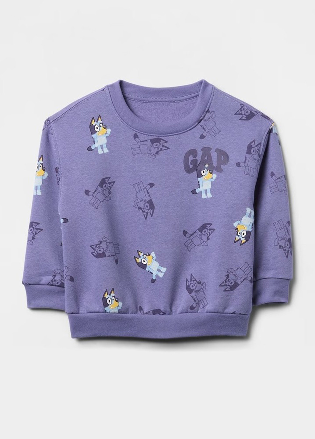 Серо-синий демисезонный костюм (свитшот, брюки) брючный Gap