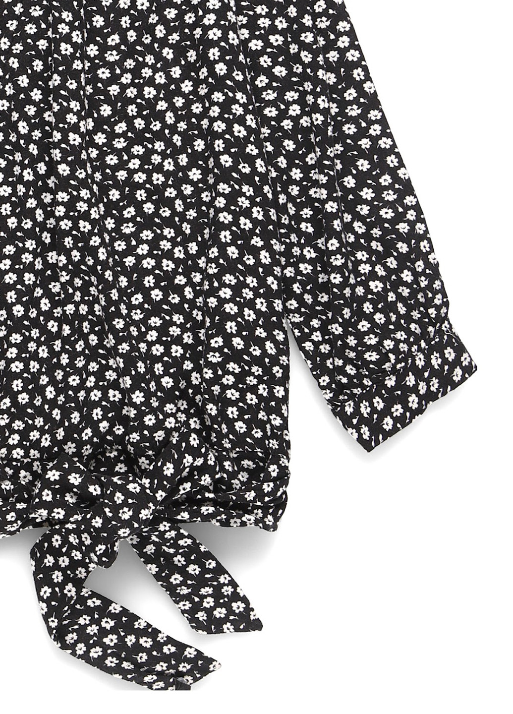 Чёрная блуза на запах LTB