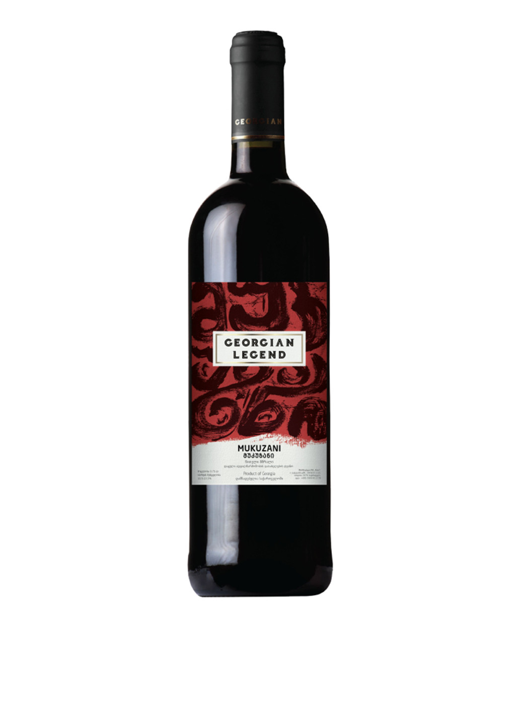 Вино Мукузани Georgian Legend сухое красное, 0,75 л Shabo (253685045)
