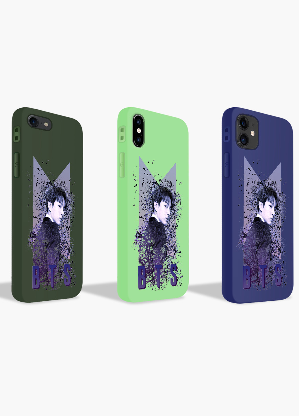 Чохол силіконовий Apple Iphone 6 БТС (BTS) (6937-1065) MobiPrint (219331315)