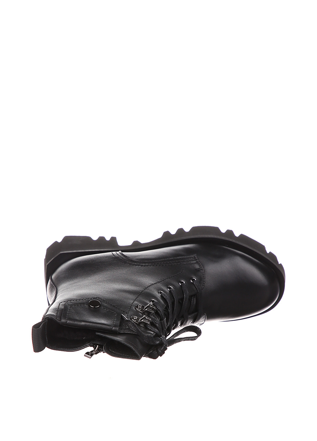 Зимние ботинки берцы Brocoli на тракторной подошве, со шнуровкой