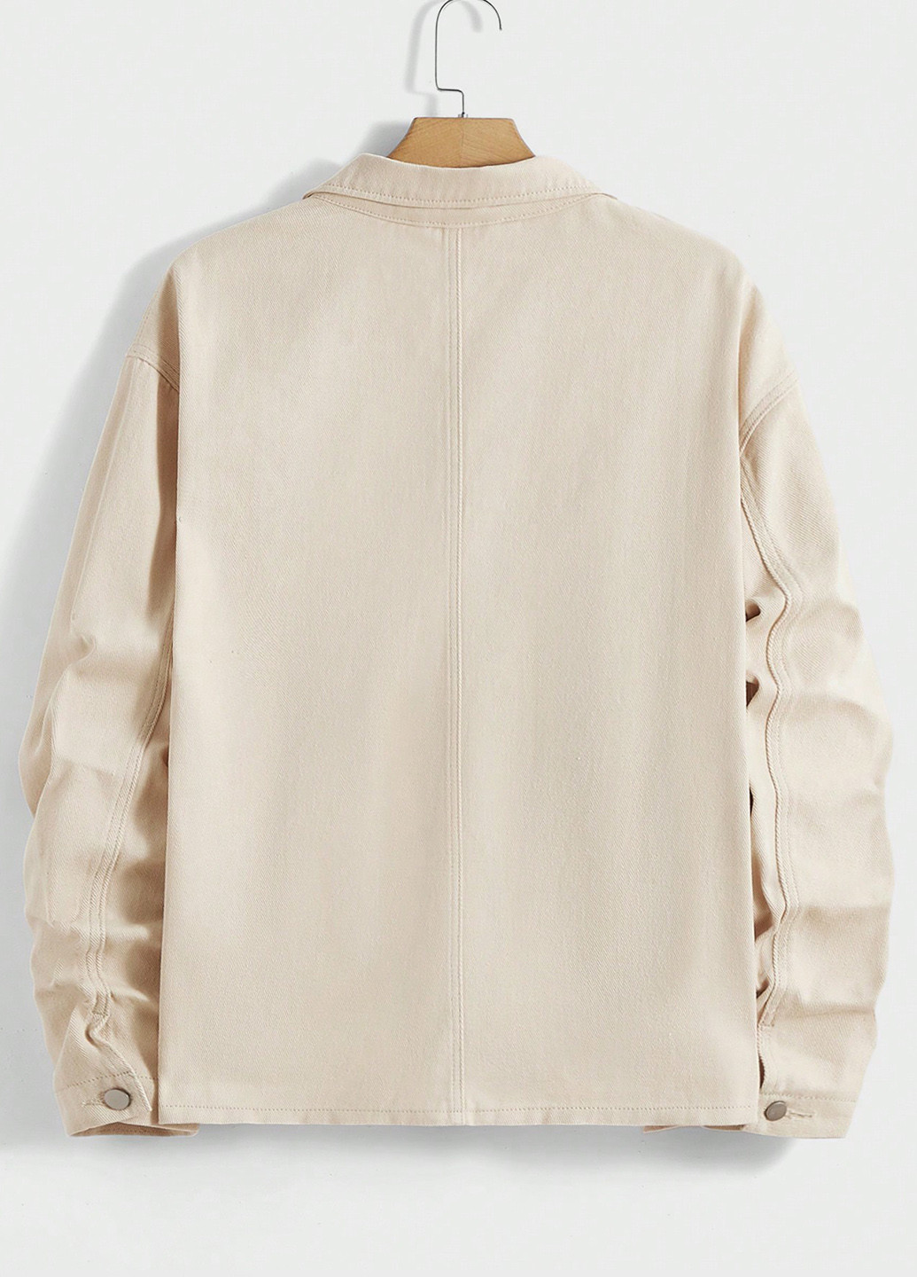 Светло-бежевая зимняя куртка SHEIN