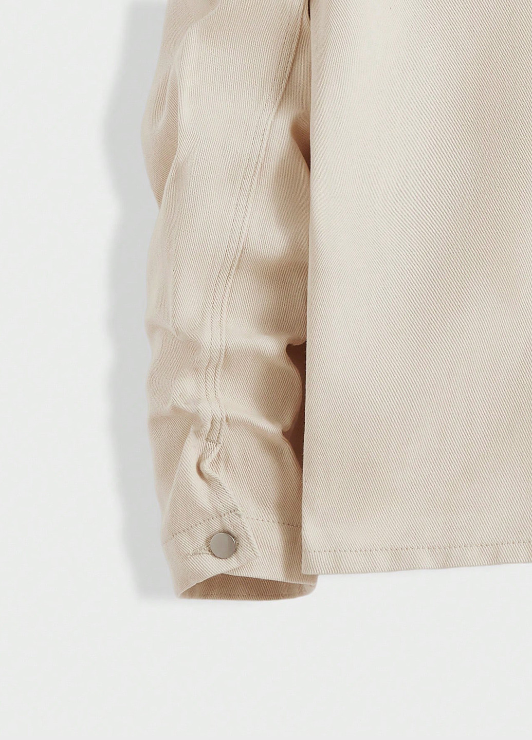 Светло-бежевая зимняя куртка SHEIN