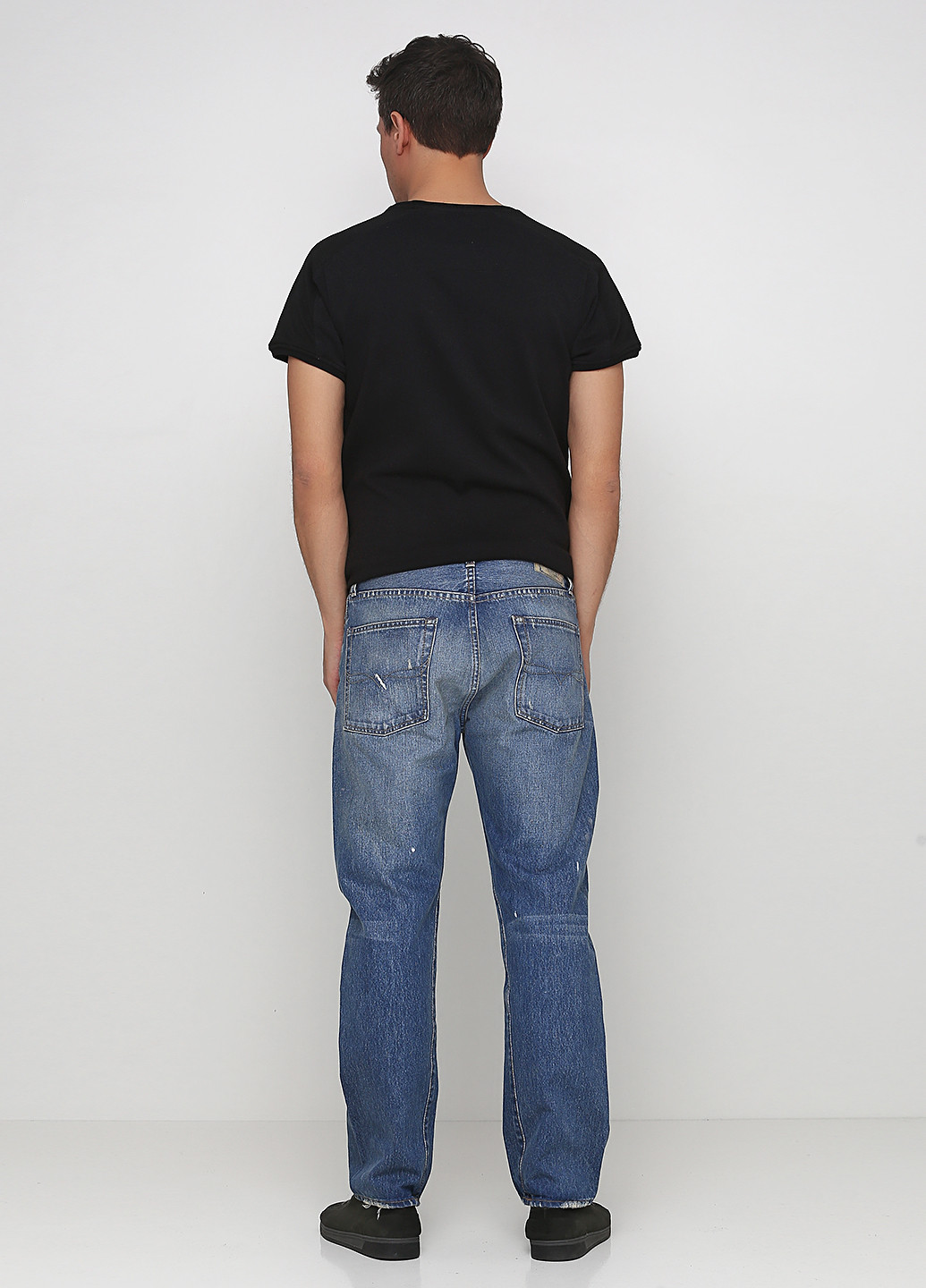 Синие демисезонные со средней талией джинсы Ralph Lauren