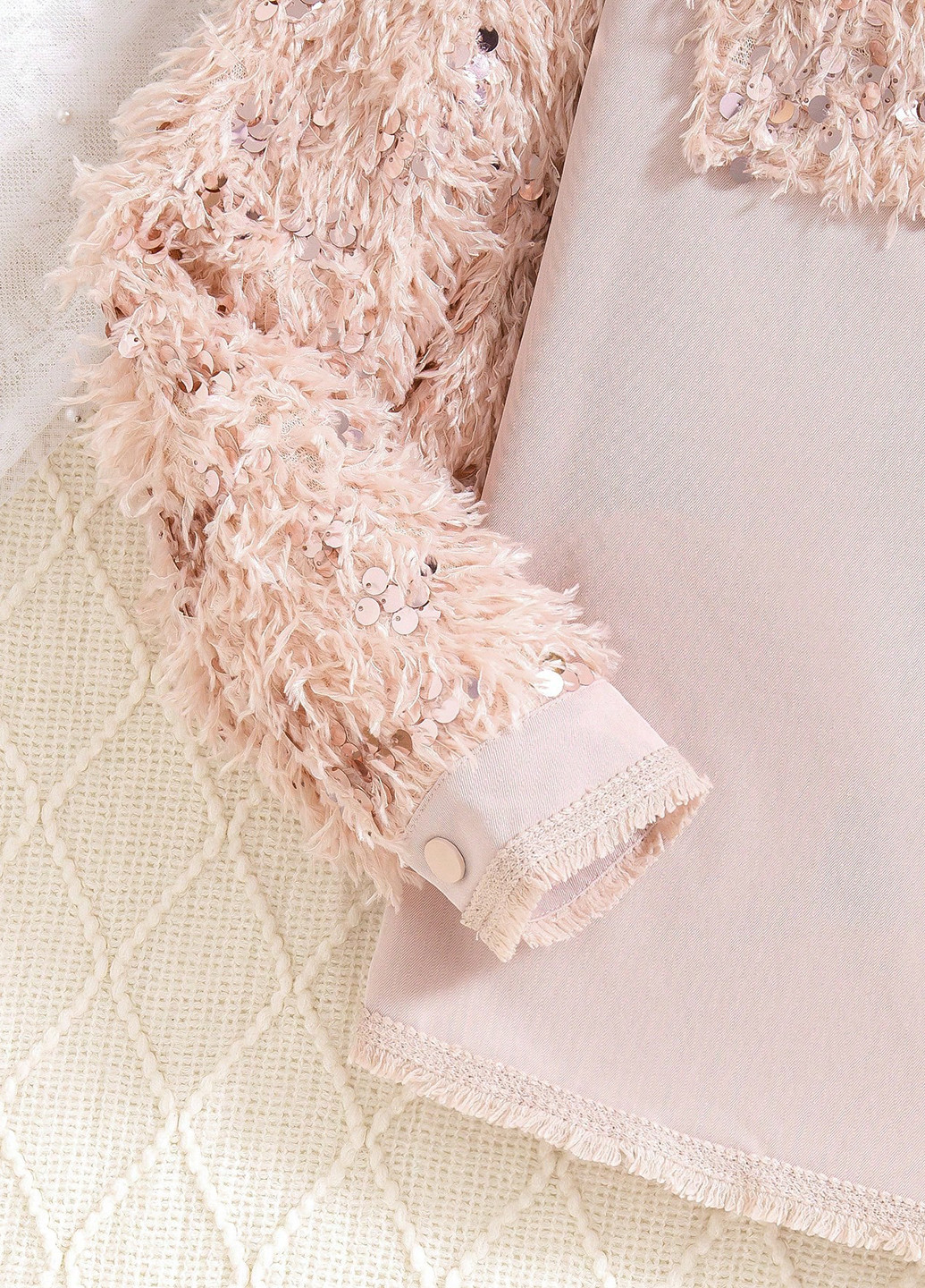 Рожева демісезонна куртка SHEIN