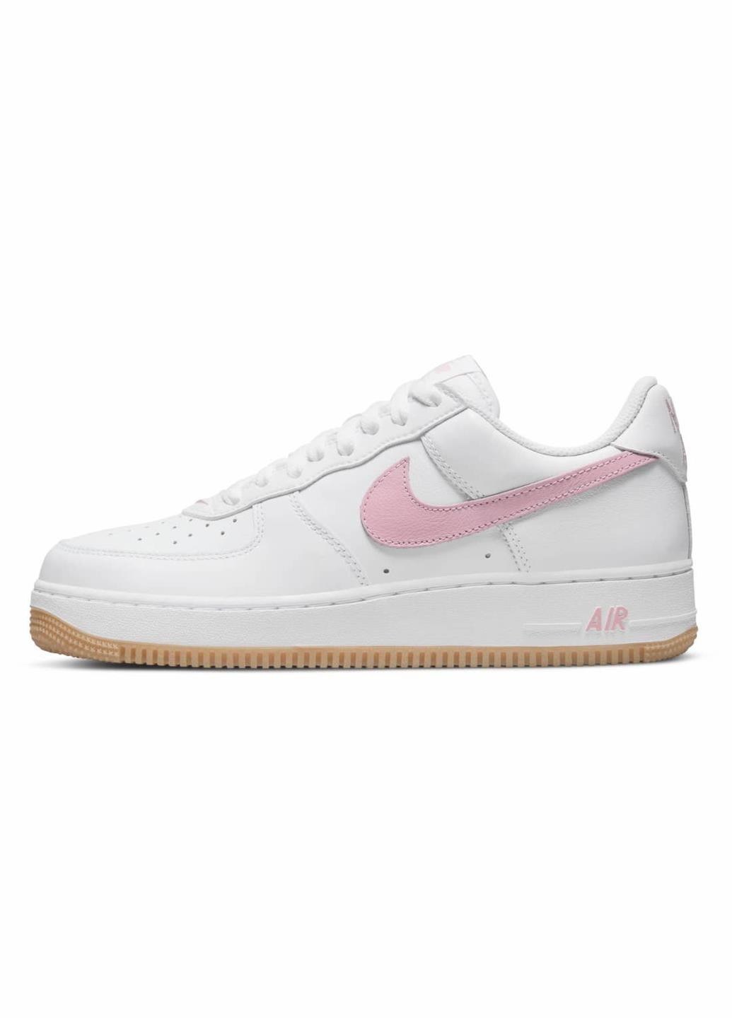 Белые демисезонные кроссовки dm0576-101 Nike AIR FORCE 1 LOW RETRO