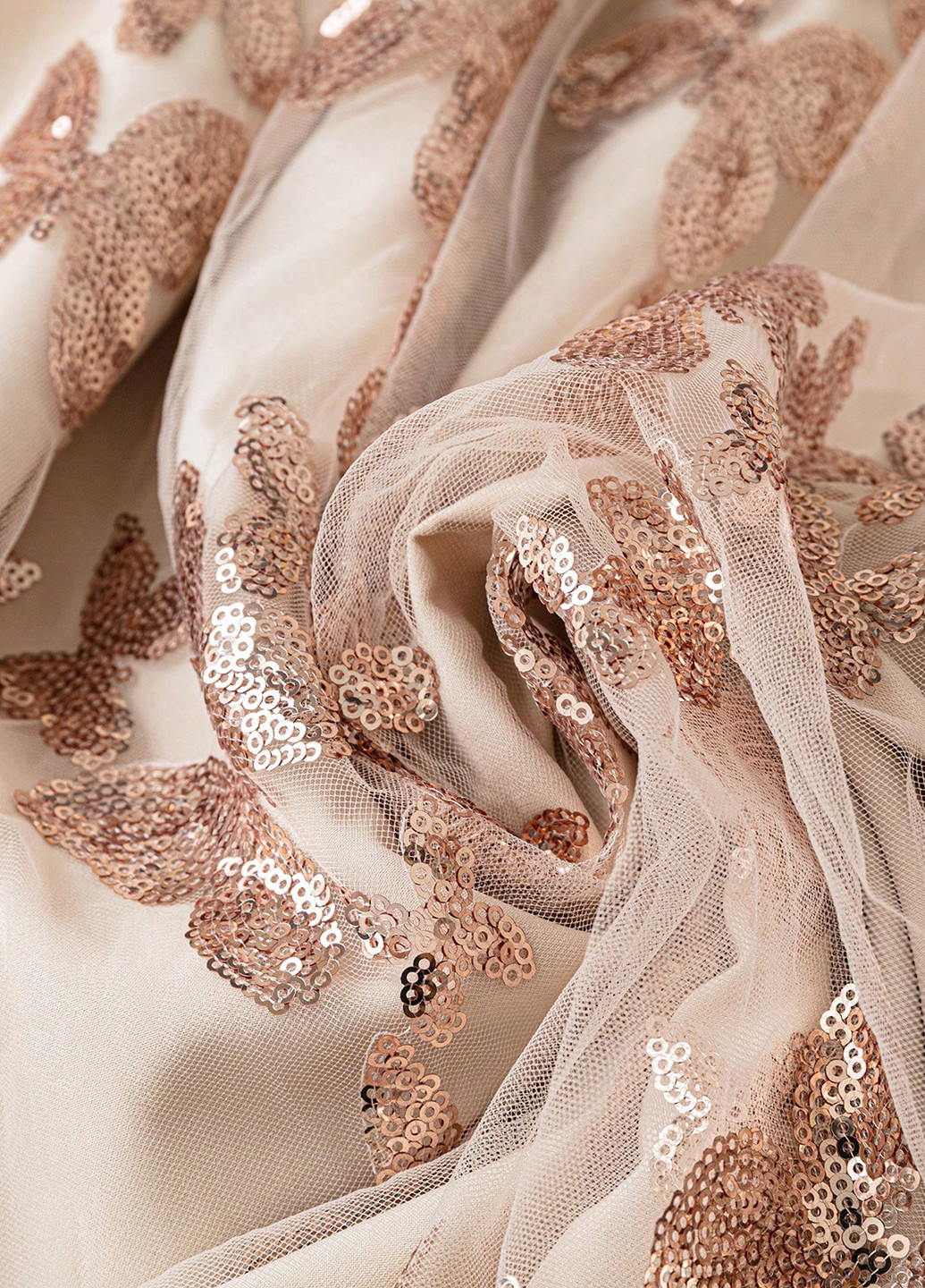 Пудрова святковий сукня SHEIN однотонна