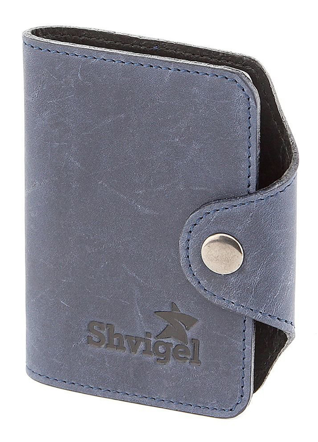 Мужской кожаный кошелек 9,5х13,5 см Shvigel (229458563)