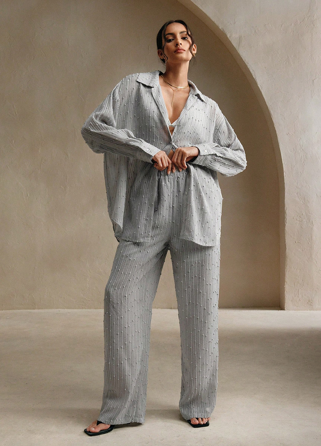 Костюм (сорочка, штани) SHEIN (366071113)